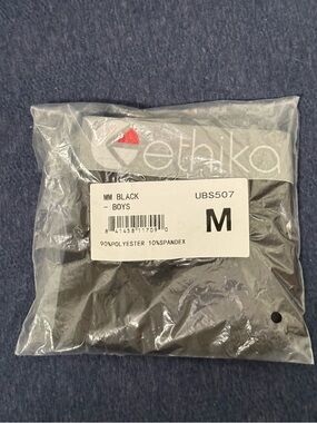 ETHIKA BOYS STAPLE SZ Medium- Black